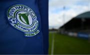 30 April 2021; A general view of a Finn Harps corner flag prior to the SSE Airtricity League Premier Division match between Finn Harps and Shamrock Rovers at Finn Park in Ballybofey, Donegal. Photo by Stephen McCarthy/Sportsfile