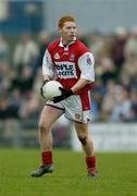 4 January 2004; Andrew Rogan, Louth. O'Byrne Cup, Westmeath v Louth, Cusack Park, Mullingar, Co. Westmeath. Picture credit; Ray McManus / SPORTSFILE *EDI*