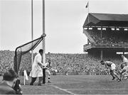 3 September 1961; Jimmy Gray, Dublin, in action against Tipperary. GAA Hurling All-Ireland Senior Championship Final, Dublin v Tipperary, Croke Park, Dublin. Picture credit: Connolly Collection / SPORTSFILE