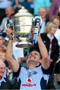 7 July 2013; Conal Keaney, Dublin, lifts the Bob O'Keeffe cup. Leinster GAA Hurling Senior Championship Final, Galway v Dublin, Croke Park, Dublin. Picture credit: Ray McManus / SPORTSFILE