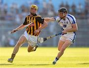 13 July 2013; Colin Fennelly, Kilkenny, in action against Kevin Moran, Waterford. GAA Hurling All-Ireland Senior Championship, Phase III, Kilkenny v Waterford, Semple Stadium, Thurles, Co. Tipperary. Picture credit: Stephen McCarthy / SPORTSFILE