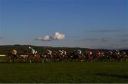 30 April 2021; A general view of runners and riders during the Avison Young Flat Race during day four of the Punchestown Festival at Punchestown Racecourse in Kildare. Photo by Harry Murphy/Sportsfile