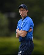 1 May 2021; David O'Halloran of Leinster Lightning during the Inter-Provincial Cup 2021 match between Leinster Lightning and North West Warriors at Pembroke Cricket Club in Dublin. Photo by Brendan Moran/Sportsfile