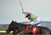 1 May 2021; Koshari, with Ricky Doyle up, on their way to winning the BARONERACING.COM Handicap Hurdle during day five of the Punchestown Festival at Punchestown Racecourse in Kildare. Photo by Seb Daly/Sportsfile