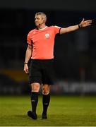 30 April 2021; Referee Ben Connolly during the SSE Airtricity League Premier Division match between Bohemians and Derry City at Dalymount Park in Dublin. Photo by Seb Daly/Sportsfile