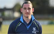 1 May 2021; Player of the Match Jamie Grassi after the Inter-Provincial Cup 2021 match between Leinster Lightning and North West Warriors at Pembroke Cricket Club in Dublin. Photo by Brendan Moran/Sportsfile
