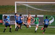 1 May 2021; Melissa O'Kane, 22, of Athlone Town scores her side's second goal during the SSE Airtricity Women's National League match between Athlone Town and Cork City at Athlone Town Stadium in Athlone, Westmeath. Photo by Ramsey Cardy/Sportsfile
