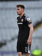 30 April 2021; Cameron McJannet of Derry City during the SSE Airtricity League Premier Division match between Bohemians and Derry City at Dalymount Park in Dublin. Photo by Seb Daly/Sportsfile