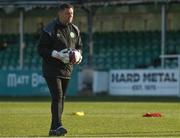30 April 2021; Bray Wanderers goalkeeping coach Ian Fowler before the SSE Airtricity League First Division match between Bray Wanderers and Cork City at Carlisle Grounds in Bray, Wicklow. Photo by Matt Browne/Sportsfile