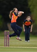 2 May 2021; Leah Paul of Scorchers during the Arachas Super 50 Cup 2021 match between Typhoons and Scorchers at Pembroke Cricket Club in Dublin. Photo by Seb Daly/Sportsfile