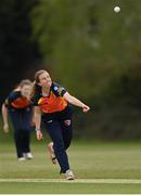 2 May 2021; Leah Paul of Scorchers during the Arachas Super 50 Cup 2021 match between Typhoons and Scorchers at Pembroke Cricket Club in Dublin. Photo by Seb Daly/Sportsfile