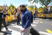 2 May 2021; Cian Healy of Leinster arrives before the Heineken Champions Cup semi-final match between La Rochelle and Leinster at Stade Marcel Deflandre in La Rochelle, France. Photo by Julien Poupart/Sportsfile