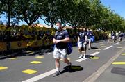 2 May 2021; Peter Dooley and Dave Kearney of Leinster arrive before the Heineken Champions Cup semi-final match between La Rochelle and Leinster at Stade Marcel Deflandre in La Rochelle, France. Photo by Julien Poupart/Sportsfile