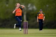 2 May 2021; Sophie MacMahon of Scorchers during the Arachas Super 50 Cup 2021 match between Typhoons and Scorchers at Pembroke Cricket Club in Dublin. Photo by Seb Daly/Sportsfile