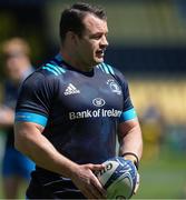 2 May 2021; Cian Healy of Leinster warms up before the Heineken Champions Cup semi-final match between La Rochelle and Leinster at Stade Marcel Deflandre in La Rochelle, France. Photo by Julien Poupart/Sportsfile