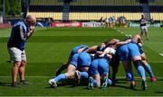 2 May 2021; Leinster scrum coach Robin McBryde during the warm up before the Heineken Champions Cup semi-final match between La Rochelle and Leinster at Stade Marcel Deflandre in La Rochelle, France. Photo by Julien Poupart/Sportsfile