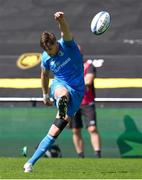 2 May 2021; Ross Byrne of Leinster attempts a penalty kick during the Heineken Champions Cup semi-final match between La Rochelle and Leinster at Stade Marcel Deflandre in La Rochelle, France. Photo by Julien Poupart/Sportsfile