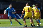 2 May 2021; Robbie Henshaw of Leinster in action against Reda Wardi and Grégory Alldritt of La Rochelle during the Heineken Champions Cup semi-final match between La Rochelle and Leinster at Stade Marcel Deflandre in La Rochelle, France. Photo by Julien Poupart/Sportsfile