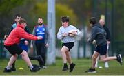 2 May 2021; Action during Seapoint Minis rugby training at Seapoint RFC in Dublin. Photo by Ramsey Cardy/Sportsfile