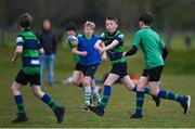 2 May 2021; Action during Seapoint Minis rugby training at Seapoint RFC in Dublin. Photo by Ramsey Cardy/Sportsfile