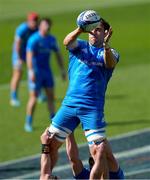 2 May 2021; Jack Conan of Leinster wins a lineout during the Heineken Champions Cup semi-final match between La Rochelle and Leinster at Stade Marcel Deflandre in La Rochelle, France. Photo by Julien Poupart/Sportsfile