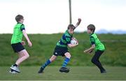 2 May 2021; Action during Seapoint Minis rugby training at Seapoint RFC in Dublin. Photo by Ramsey Cardy/Sportsfile