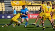 2 May 2021; Cian Healy of Leinster is tackled by Romain Sazy of La Rochelle during the Heineken Champions Cup semi-final match between La Rochelle and Leinster at Stade Marcel Deflandre in La Rochelle, France. Photo by Julien Poupart/Sportsfile