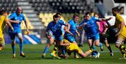 2 May 2021; Rónan Kelleher of Leinster attempts to break through the La Rochelle defence during the Heineken Champions Cup semi-final match between La Rochelle and Leinster at Stade Marcel Deflandre in La Rochelle, France. Photo by Julien Poupart/Sportsfile