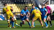 2 May 2021; Rónan Kelleher of Leinster in action against Reda Wardi of La Rochelle defence during the Heineken Champions Cup semi-final match between La Rochelle and Leinster at Stade Marcel Deflandre in La Rochelle, France. Photo by Julien Poupart/Sportsfile