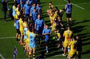 2 May 2021; Leinster captain Luke McGrath and his team are applauded from the pitch after the Heineken Champions Cup semi-final match between La Rochelle and Leinster at Stade Marcel Deflandre in La Rochelle, France. Photo by Julien Poupart/Sportsfile