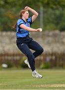2 May 2021; Rebecca Gough of Typhoons during the Arachas Super 50 Cup 2021 match between Typhoons and Scorchers at Pembroke Cricket Club in Dublin. Photo by Seb Daly/Sportsfile