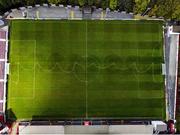 28 April 2021; A general view of Richmond Park in Dublin, home of St Patrick's Athletic Football Club. Photo by Eóin Noonan/Sportsfile