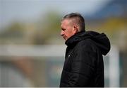 3 May 2021; Waterford manager Kevin Sheedy following his side's defeat in the SSE Airtricity League Premier Division match between Shamrock Rovers and Waterford at Tallaght Stadium in Dublin. Photo by Seb Daly/Sportsfile