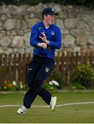 1 May 2021; Nathan McGuire of North West Warriors during the Inter-Provincial Cup 2021 match between Leinster Lightning and North West Warriors at Pembroke Cricket Club in Dublin. Photo by Brendan Moran/Sportsfile