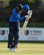 1 May 2021; Simi Singh of Leinster Lightning during the Inter-Provincial Cup 2021 match between Leinster Lightning and North West Warriors at Pembroke Cricket Club in Dublin. Photo by Brendan Moran/Sportsfile