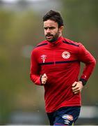 3 May 2021; Robbie Benson of St Patrick's Athletic before the SSE Airtricity League Premier Division match between Sligo Rovers and St Patrick's Athletic at The Showgrounds in Sligo. Photo by Eóin Noonan/Sportsfile