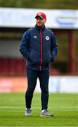 3 May 2021; St Patrick's Athletic head coach Stephen O'Donnell during the SSE Airtricity League Premier Division match between Sligo Rovers and St Patrick's Athletic at The Showgrounds in Sligo. Photo by Eóin Noonan/Sportsfile