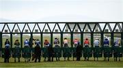 3 May 2021; A general view of runners and riders at the start of the Sentinel Ireland Handicap at The Curragh Racecourse in Kildare. Photo by Harry Murphy/Sportsfile