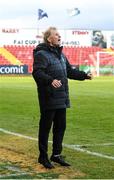 3 May 2021; Sligo Rovers manager Liam Buckley reacts during the SSE Airtricity League Premier Division match between Sligo Rovers and St Patrick's Athletic at The Showgrounds in Sligo. Photo by Eóin Noonan/Sportsfile