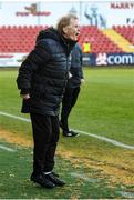 3 May 2021; Sligo Rovers manager Liam Buckley reacts during the SSE Airtricity League Premier Division match between Sligo Rovers and St Patrick's Athletic at The Showgrounds in Sligo. Photo by Eóin Noonan/Sportsfile