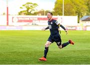 3 May 2021; Ian Bermingham of St Patrick's Athletic celebrates after scoring a late equaliser for his side during the SSE Airtricity League Premier Division match between Sligo Rovers and St Patrick's Athletic at The Showgrounds in Sligo. Photo by Eóin Noonan/Sportsfile