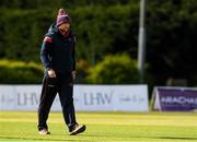 4 May 2021; Northern Knights head coach Simon Johnston before the Inter-Provincial Cup 2021 match between Leinster Lightning and Northern Knights at Pembroke Cricket Club in Dublin. Photo by Matt Browne/Sportsfile