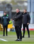 3 May 2021; Waterford manager Kevin Sheedy during the SSE Airtricity League Premier Division match between Shamrock Rovers and Waterford at Tallaght Stadium in Dublin. Photo by Seb Daly/Sportsfile