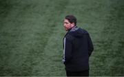 3 May 2021; Derry City manager Ruaidhri Higgins during the SSE Airtricity League Premier Division match between Derry City and Finn Harps at the Ryan McBride Brandywell Stadium in Derry. Photo by Stephen McCarthy/Sportsfile