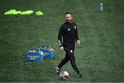 3 May 2021; Derry City coach Raffaele Cretaro before the SSE Airtricity League Premier Division match between Derry City and Finn Harps at the Ryan McBride Brandywell Stadium in Derry. Photo by Stephen McCarthy/Sportsfile