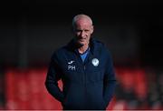 3 May 2021; Finn Harps assistant manager Paul Hegarty during the SSE Airtricity League Premier Division match between Derry City and Finn Harps at the Ryan McBride Brandywell Stadium in Derry. Photo by Stephen McCarthy/Sportsfile