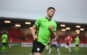 3 May 2021; Karl O'Sullivan of Finn Harps during the SSE Airtricity League Premier Division match between Derry City and Finn Harps at the Ryan McBride Brandywell Stadium in Derry. Photo by Stephen McCarthy/Sportsfile