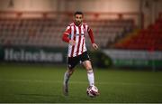 3 May 2021; Daniel Lafferty of Derry City during the SSE Airtricity League Premier Division match between Derry City and Finn Harps at the Ryan McBride Brandywell Stadium in Derry. Photo by Stephen McCarthy/Sportsfile