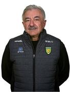 5 May 2021; Chairman Mick McGrath during a Donegal football squad portrait session at Donegal GAA Centre of Excellence in Convoy, Donegal. Photo by Seb Daly/Sportsfile