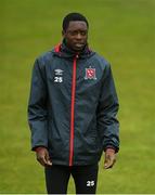 3 May 2021; Val Adedokun of Dundalk prior to the SSE Airtricity League Premier Division match between Longford Town and Dundalk at Bishopsgate in Longford. Photo by Ramsey Cardy/Sportsfile